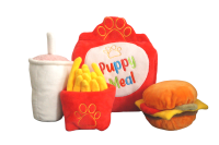 Pawstory Puppy Meal 3 In 1 Plush Dog Toy